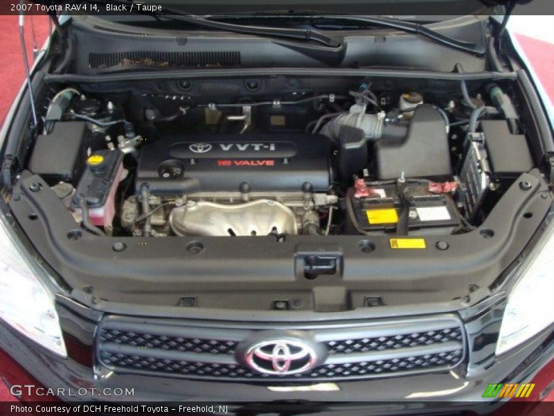 Black / Taupe 2007 Toyota RAV4 I4