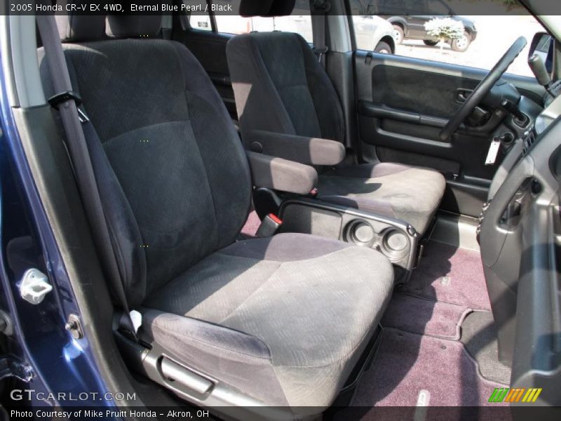 Eternal Blue Pearl / Black 2005 Honda CR-V EX 4WD