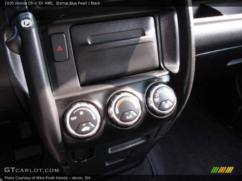 Eternal Blue Pearl / Black 2005 Honda CR-V EX 4WD