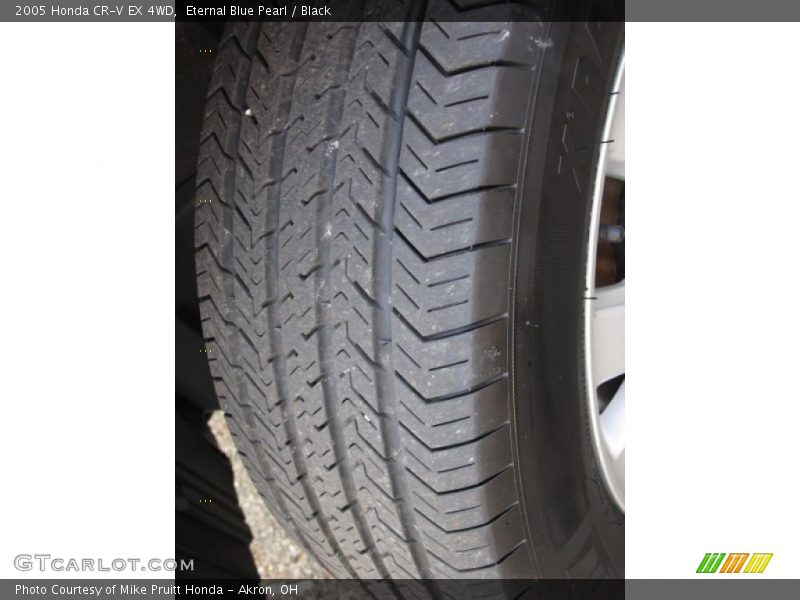 Eternal Blue Pearl / Black 2005 Honda CR-V EX 4WD