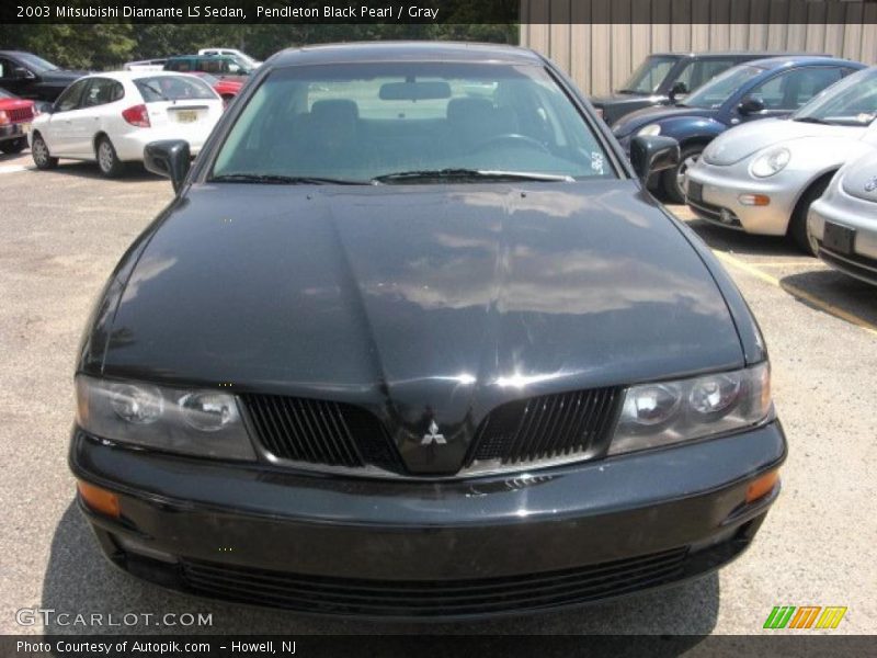 Pendleton Black Pearl / Gray 2003 Mitsubishi Diamante LS Sedan