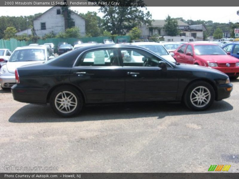 Pendleton Black Pearl / Gray 2003 Mitsubishi Diamante LS Sedan