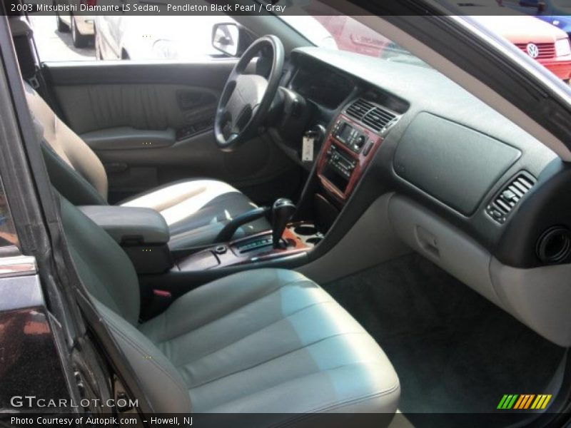 Pendleton Black Pearl / Gray 2003 Mitsubishi Diamante LS Sedan