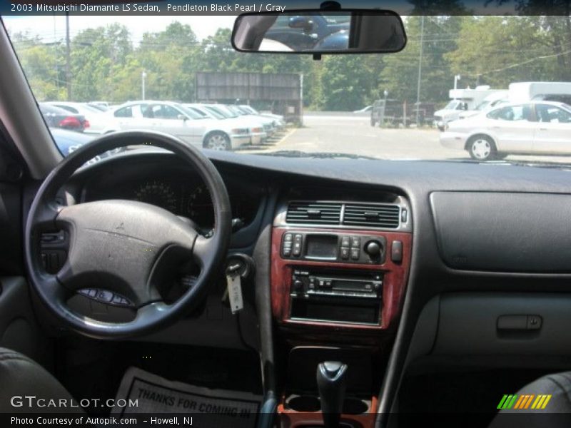 Pendleton Black Pearl / Gray 2003 Mitsubishi Diamante LS Sedan