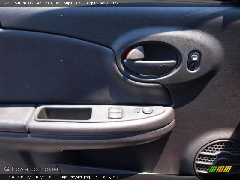 Chili Pepper Red / Black 2005 Saturn ION Red Line Quad Coupe
