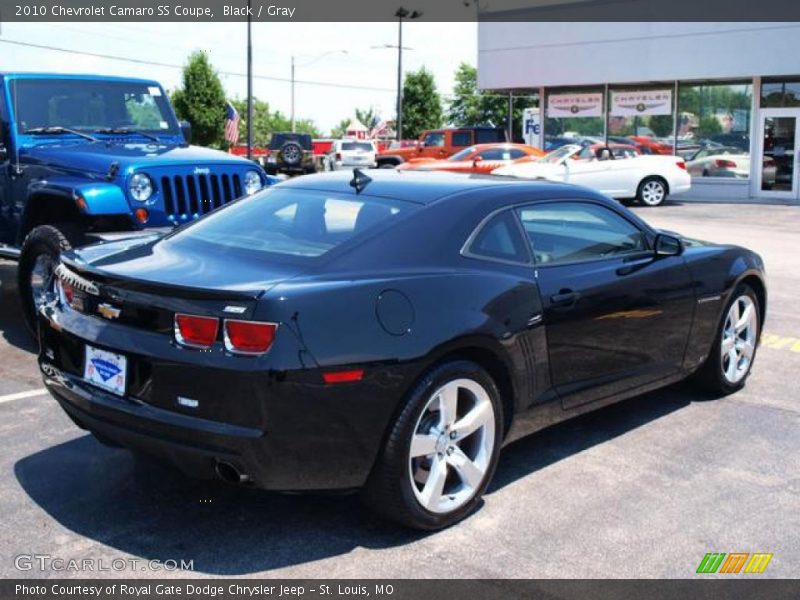 Black / Gray 2010 Chevrolet Camaro SS Coupe