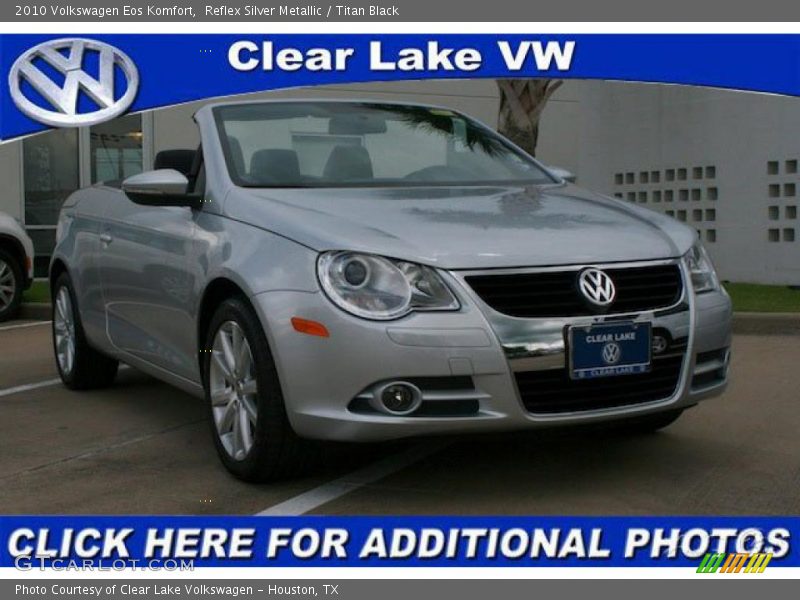 Reflex Silver Metallic / Titan Black 2010 Volkswagen Eos Komfort