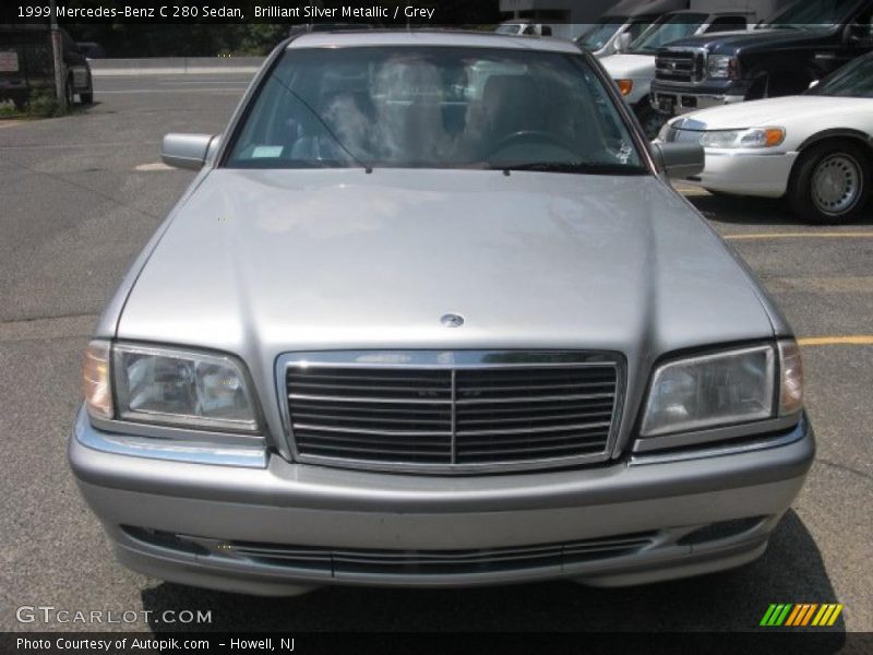 Brilliant Silver Metallic / Grey 1999 Mercedes-Benz C 280 Sedan