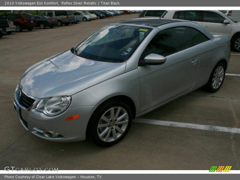 Reflex Silver Metallic / Titan Black 2010 Volkswagen Eos Komfort