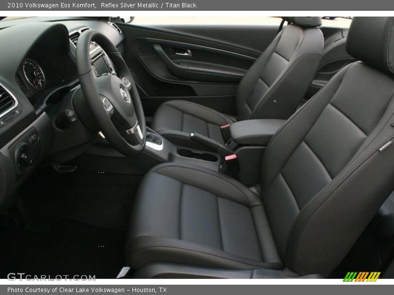 Reflex Silver Metallic / Titan Black 2010 Volkswagen Eos Komfort