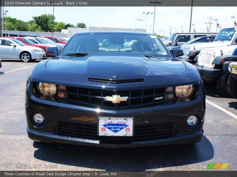 Black / Gray 2010 Chevrolet Camaro SS Coupe