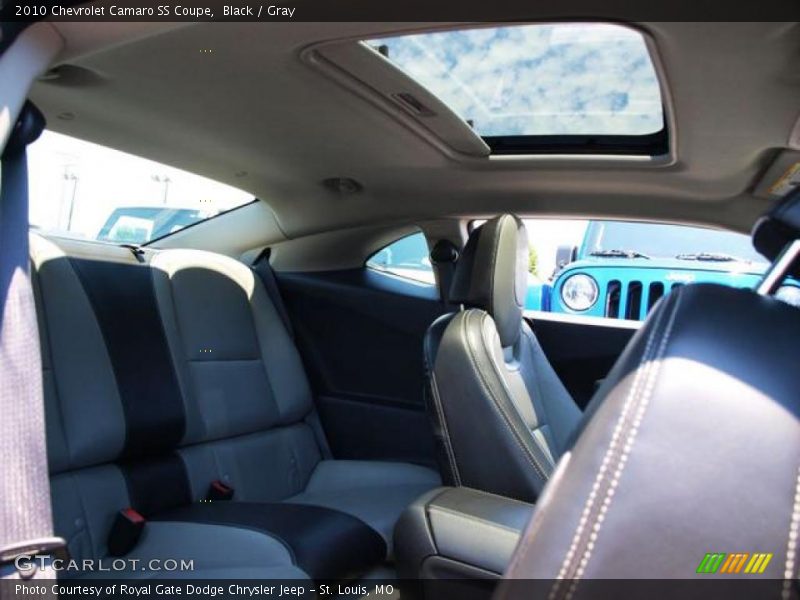 Black / Gray 2010 Chevrolet Camaro SS Coupe