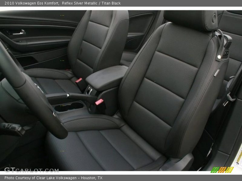 Reflex Silver Metallic / Titan Black 2010 Volkswagen Eos Komfort