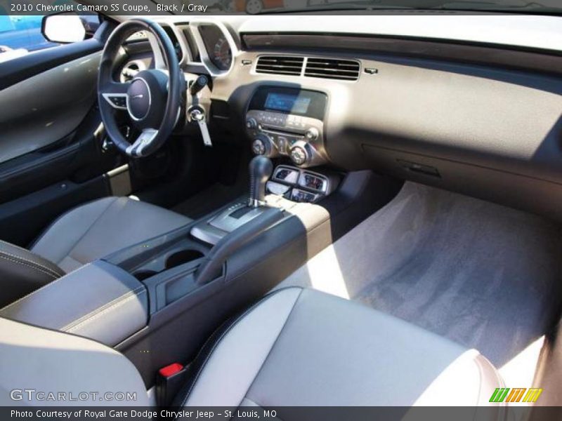 Black / Gray 2010 Chevrolet Camaro SS Coupe