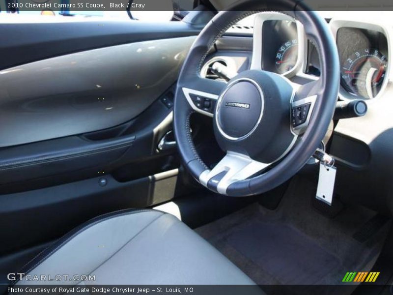 Black / Gray 2010 Chevrolet Camaro SS Coupe