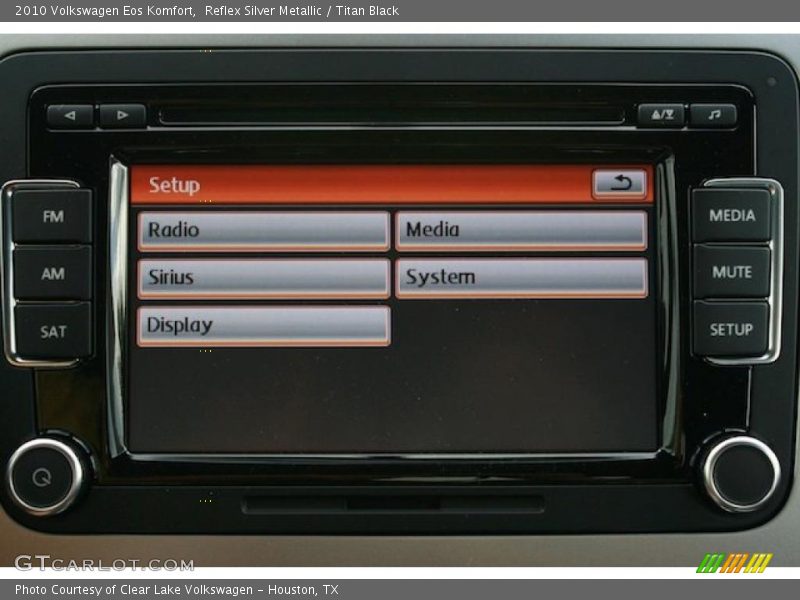 Reflex Silver Metallic / Titan Black 2010 Volkswagen Eos Komfort