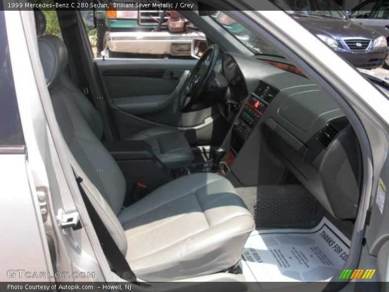 Brilliant Silver Metallic / Grey 1999 Mercedes-Benz C 280 Sedan