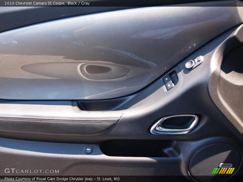 Black / Gray 2010 Chevrolet Camaro SS Coupe