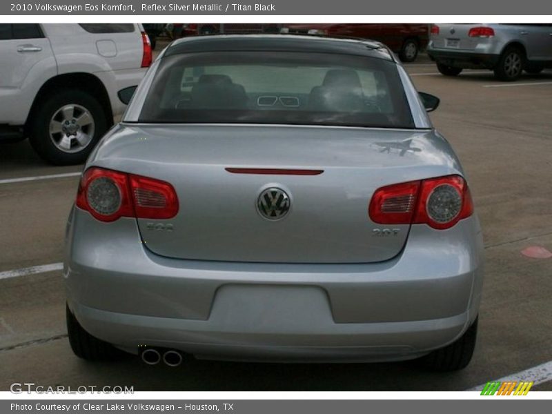 Reflex Silver Metallic / Titan Black 2010 Volkswagen Eos Komfort