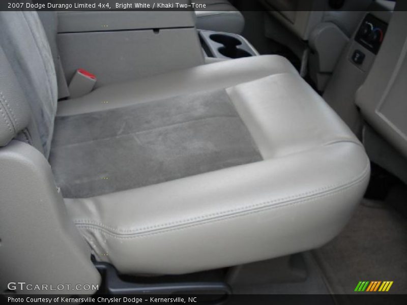 Bright White / Khaki Two-Tone 2007 Dodge Durango Limited 4x4
