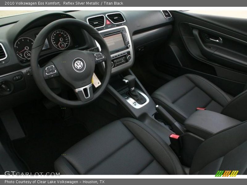 Reflex Silver Metallic / Titan Black 2010 Volkswagen Eos Komfort