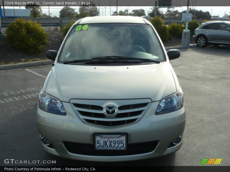 Cosmic Sand Metallic / Beige 2004 Mazda MPV LX