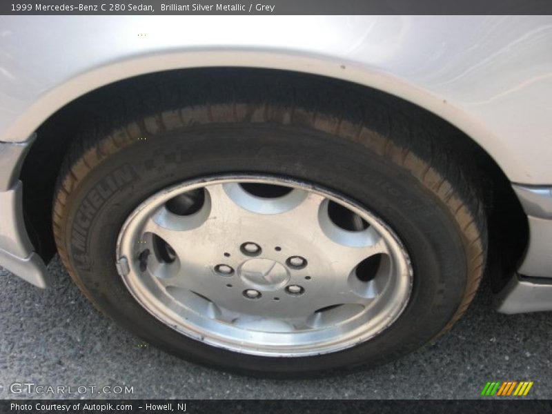 Brilliant Silver Metallic / Grey 1999 Mercedes-Benz C 280 Sedan