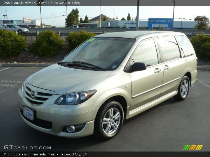 Cosmic Sand Metallic / Beige 2004 Mazda MPV LX