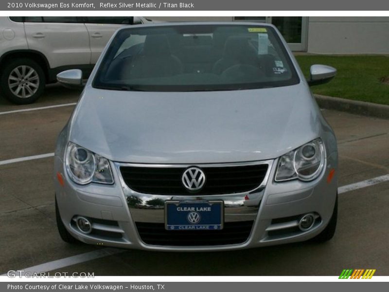 Reflex Silver Metallic / Titan Black 2010 Volkswagen Eos Komfort