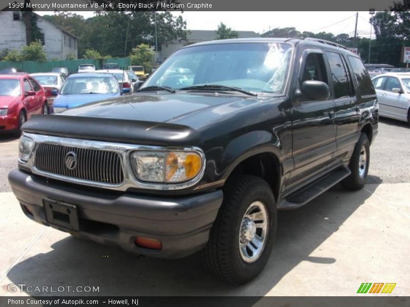 Ebony Black / Medium Graphite 1998 Mercury Mountaineer V8 4x4