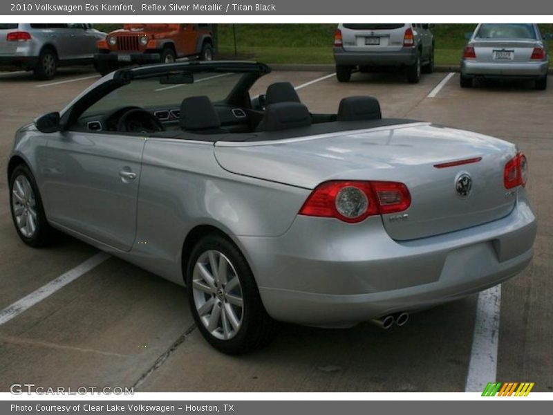 Reflex Silver Metallic / Titan Black 2010 Volkswagen Eos Komfort