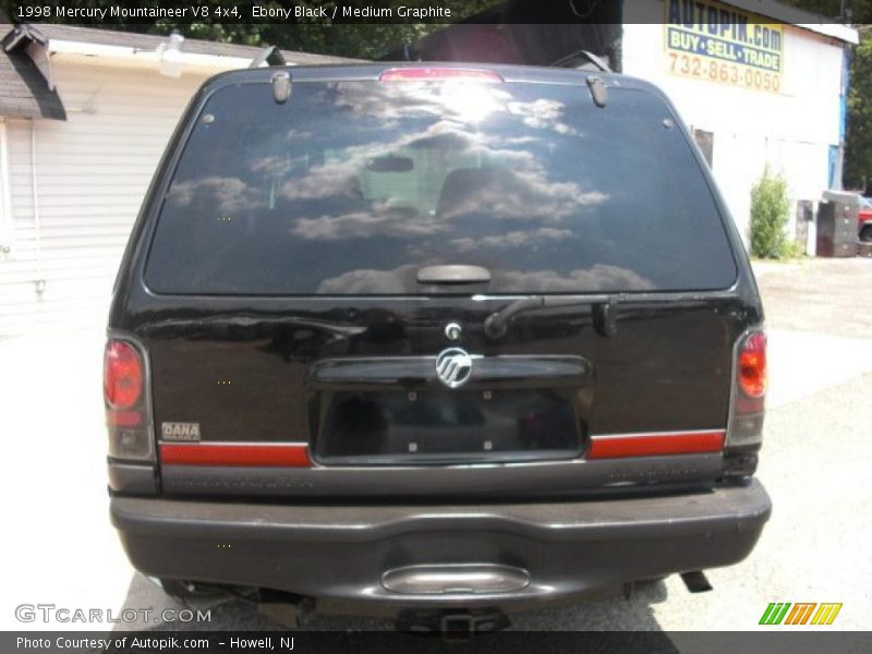 Ebony Black / Medium Graphite 1998 Mercury Mountaineer V8 4x4