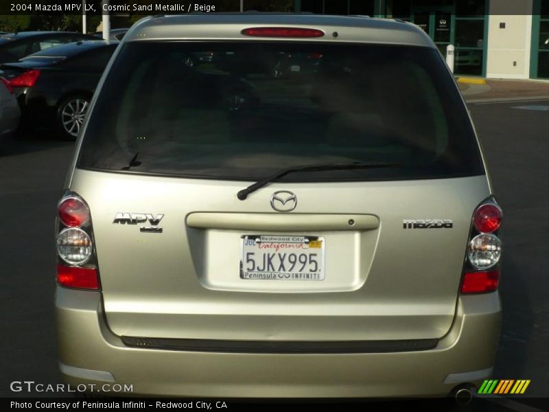 Cosmic Sand Metallic / Beige 2004 Mazda MPV LX