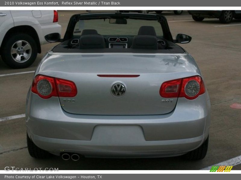 Reflex Silver Metallic / Titan Black 2010 Volkswagen Eos Komfort