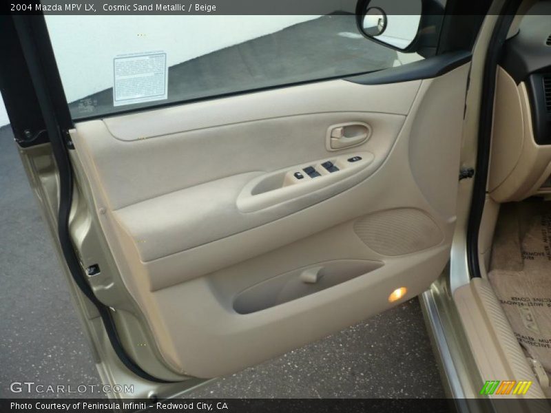 Cosmic Sand Metallic / Beige 2004 Mazda MPV LX