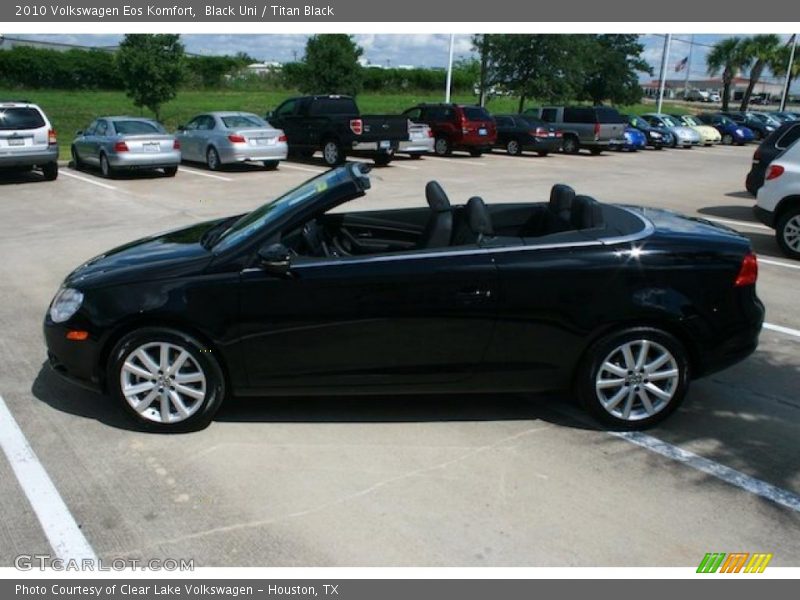 Black Uni / Titan Black 2010 Volkswagen Eos Komfort