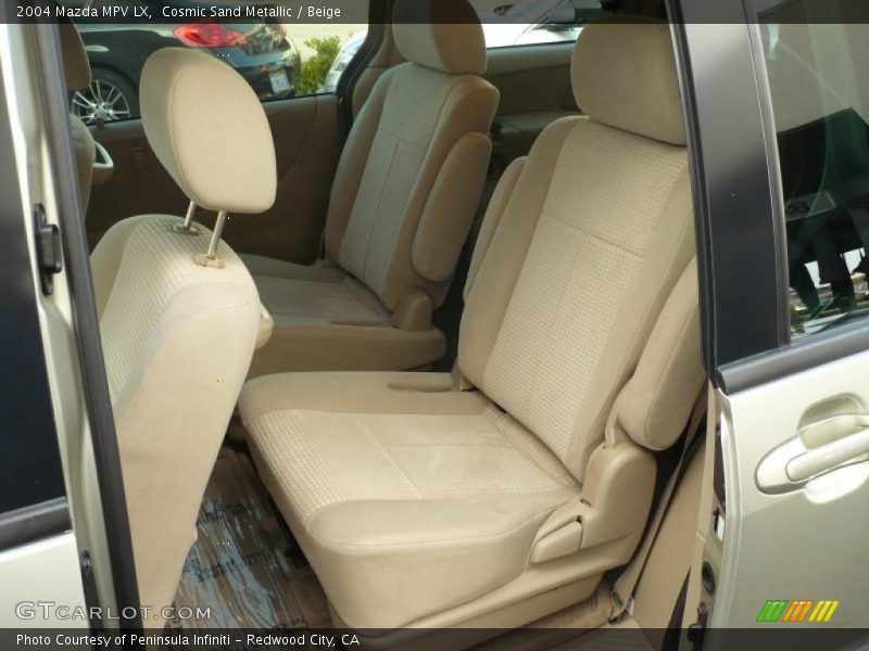 Cosmic Sand Metallic / Beige 2004 Mazda MPV LX
