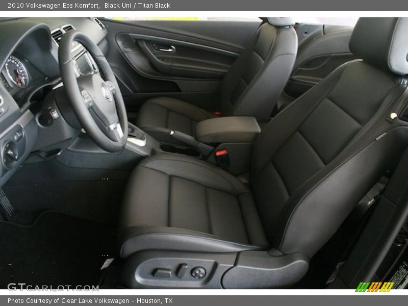 Black Uni / Titan Black 2010 Volkswagen Eos Komfort