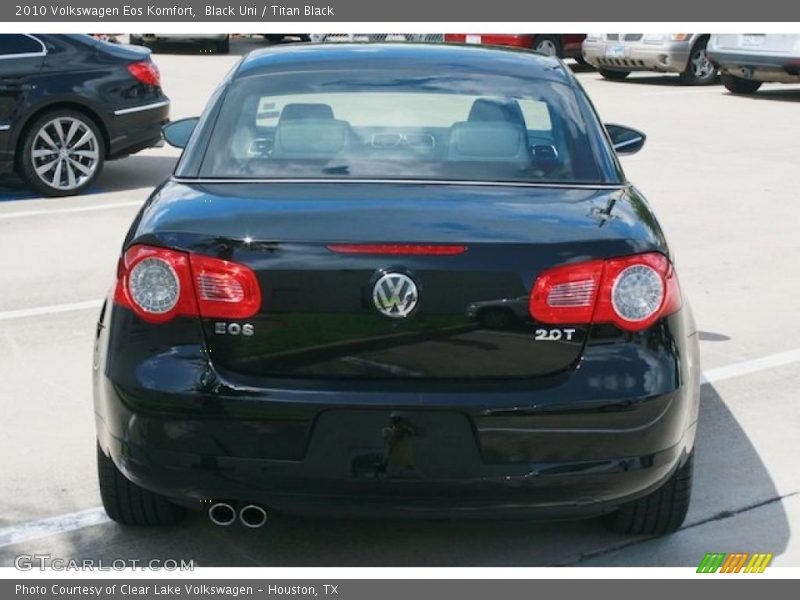Black Uni / Titan Black 2010 Volkswagen Eos Komfort