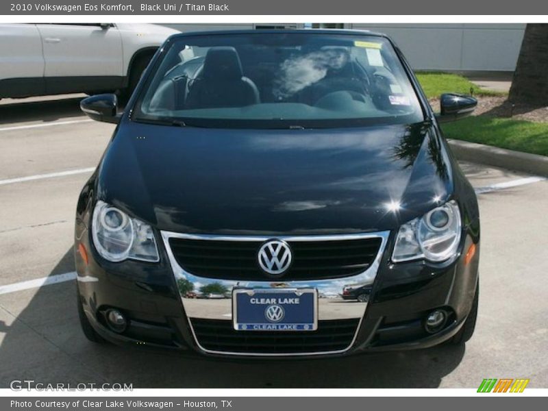 Black Uni / Titan Black 2010 Volkswagen Eos Komfort