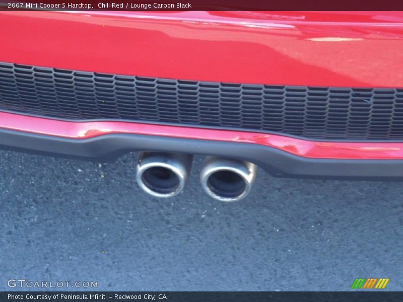 Chili Red / Lounge Carbon Black 2007 Mini Cooper S Hardtop