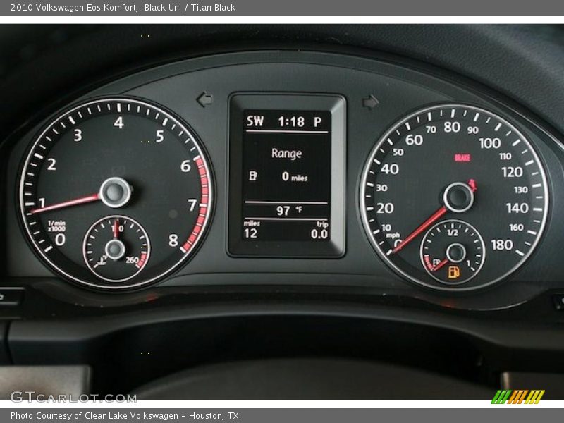 Black Uni / Titan Black 2010 Volkswagen Eos Komfort