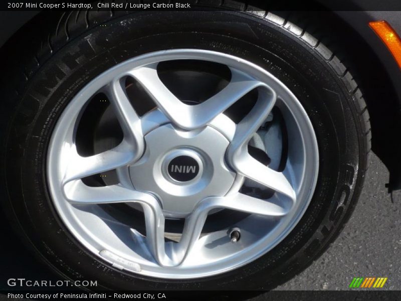 Chili Red / Lounge Carbon Black 2007 Mini Cooper S Hardtop