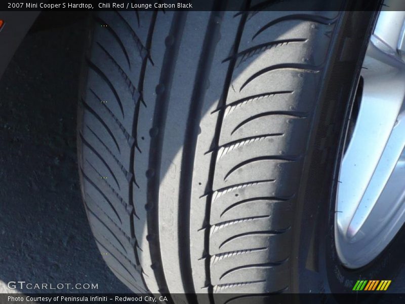 Chili Red / Lounge Carbon Black 2007 Mini Cooper S Hardtop