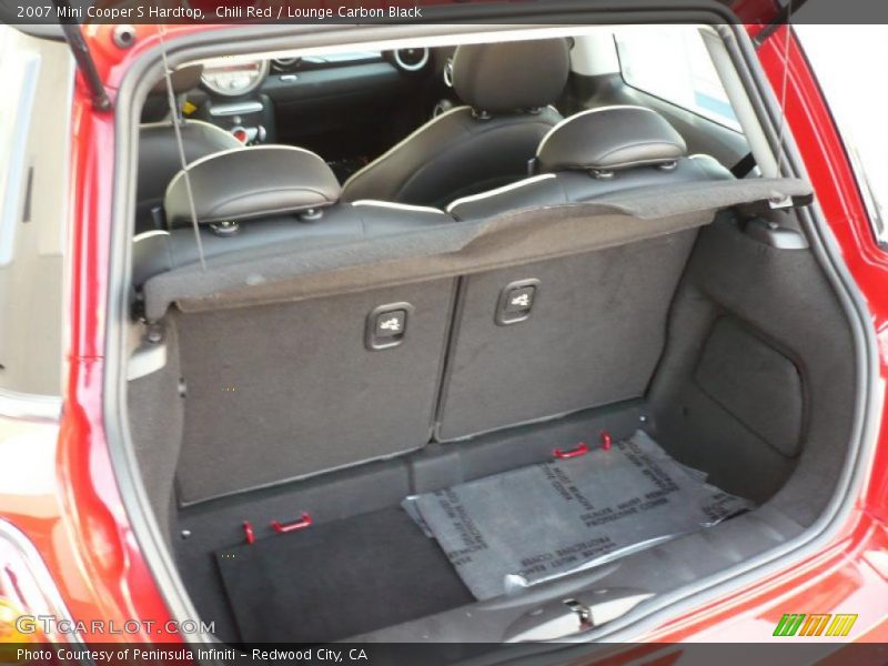 Chili Red / Lounge Carbon Black 2007 Mini Cooper S Hardtop