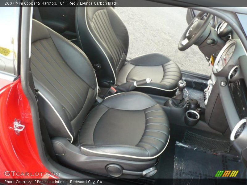 Chili Red / Lounge Carbon Black 2007 Mini Cooper S Hardtop