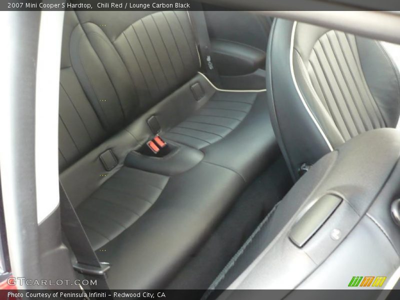Chili Red / Lounge Carbon Black 2007 Mini Cooper S Hardtop