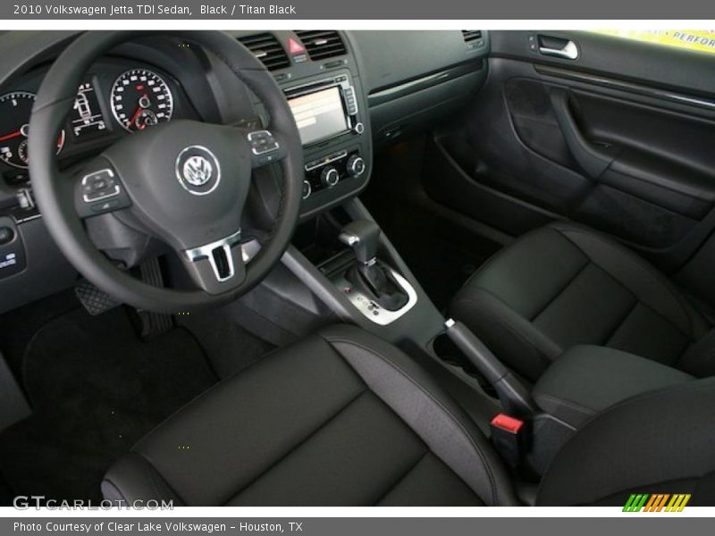 Black / Titan Black 2010 Volkswagen Jetta TDI Sedan
