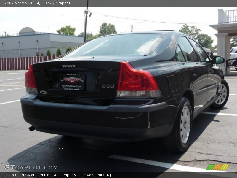 Black / Graphite 2002 Volvo S60 2.4