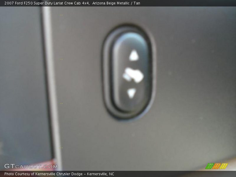 Arizona Beige Metallic / Tan 2007 Ford F250 Super Duty Lariat Crew Cab 4x4